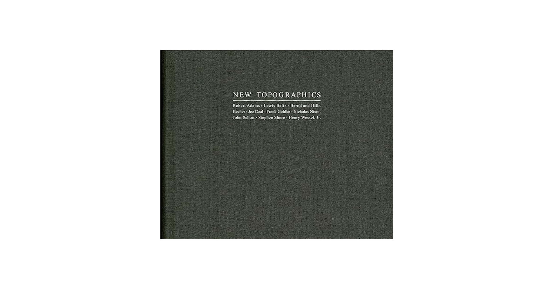 New Topographics 写真集 Collective: New Topographics - Photographs of a Man-altered